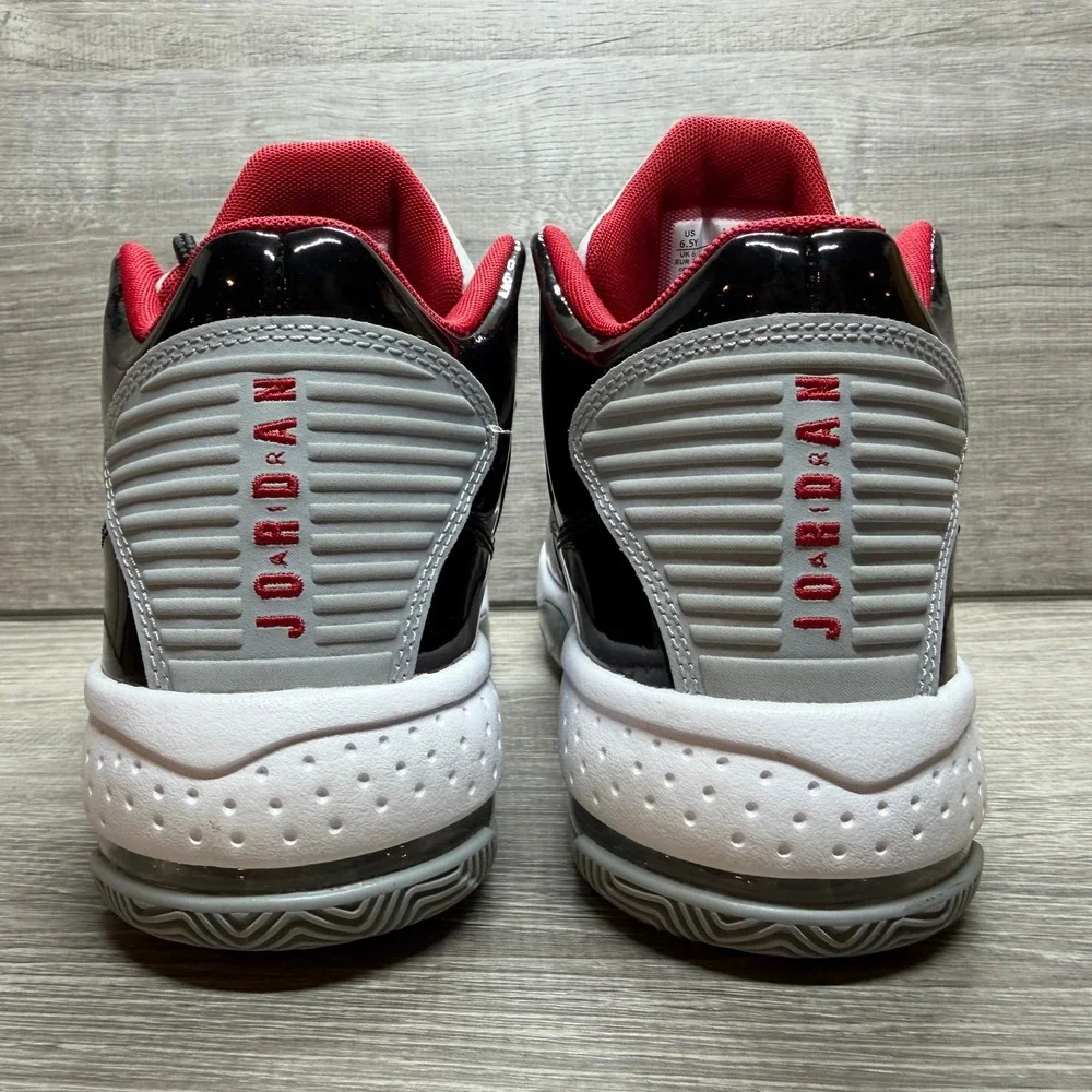 Jordan Max Aura 2 Black Cement Sneakers Shoes GS 6.5Y Women's 8 CN8094-006